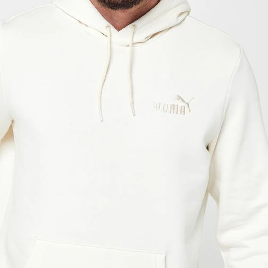 Puma Hoodie Homme Blanc Cassé SS+ EMBROIDERY LOGO HOODIE 5 Puma Hoodie Homme Blanc Cassé SS+ EMBROIDERY LOGO HOODIE – Image 3