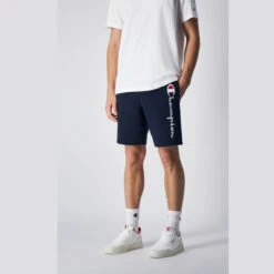 Champion Bermuda En Polycoton Bleu