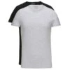PACK DE 2 T-SHIRTS COL ROND - Pur Coton Noir / Gris -MenCorner Boutique 11929 1140x1140