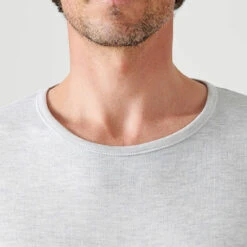DAMART Tee-shirt Manches Courtes En Mailles Gris -MenCorner Boutique 12298 11011 d 1 hd 3237103 5 1140x1140