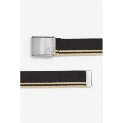 Fred Perry CEINTURE REGLABLE RAYE FP Noir -MenCorner Boutique 297889 540723 1200x1200