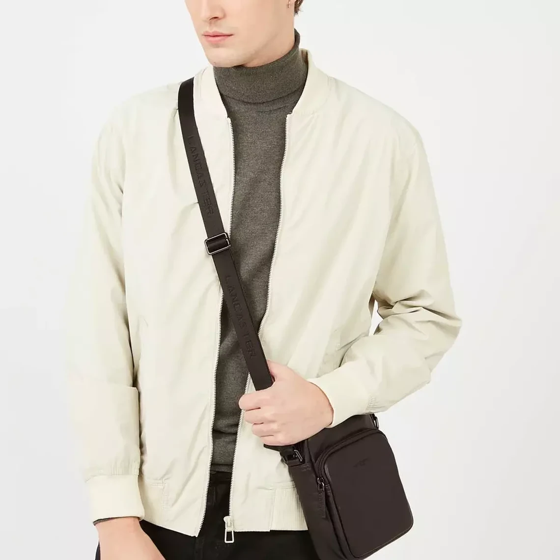 Lancaster Sac Bandoulière Zippé SOFT VINTAGE 4 Lancaster Sac Bandoulière Zippé SOFT VINTAGE – Image 2