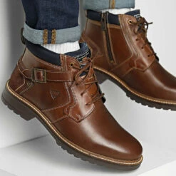 KAPORAL Boots Homme Tan GRACIANO 11 KAPORAL Boots Homme Tan GRACIANO -MenCorner Boutique 3296342 4 3296342 4 1140x1140