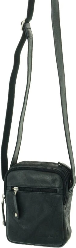 PETITE SACOCHE - Cuir De Vachette Souple Noir