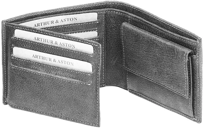 PORTE-CARTES - Cuir De Vachette Souple Noir 4 PORTE-CARTES - Cuir De Vachette Souple Noir – Image 2