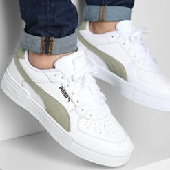 Baskets Homme Blanc Puma CA Pro Classic