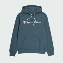 Champion Sweatshirt Gris En Polycoton Pour Homme -MenCorner Boutique 4 3516006 8 1140x1140