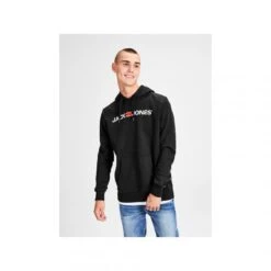 Sweat Enfilable à Capuche Homme Jack & Jones - Noir