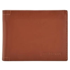 Porte Cartes A/noir - Homme - Cuir Cognac