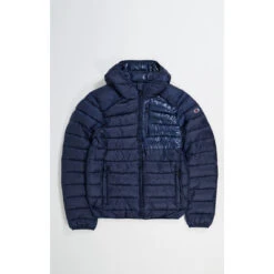 Champion Veste Bleue à Capuche Pour Homme 9 Champion Veste Bleue à Capuche Pour Homme -MenCorner Boutique 8058132402911flat front 3516002 2 1140x1140