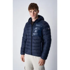 Champion Veste Bleue à Capuche Pour Homme