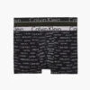 CALVIN KLEIN UNDERWEAR TRUNK 2PK Noir -MenCorner Boutique A03786 1 1140x1140
