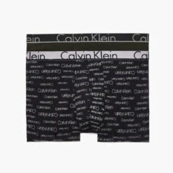 CALVIN KLEIN UNDERWEAR TRUNK 2PK Noir