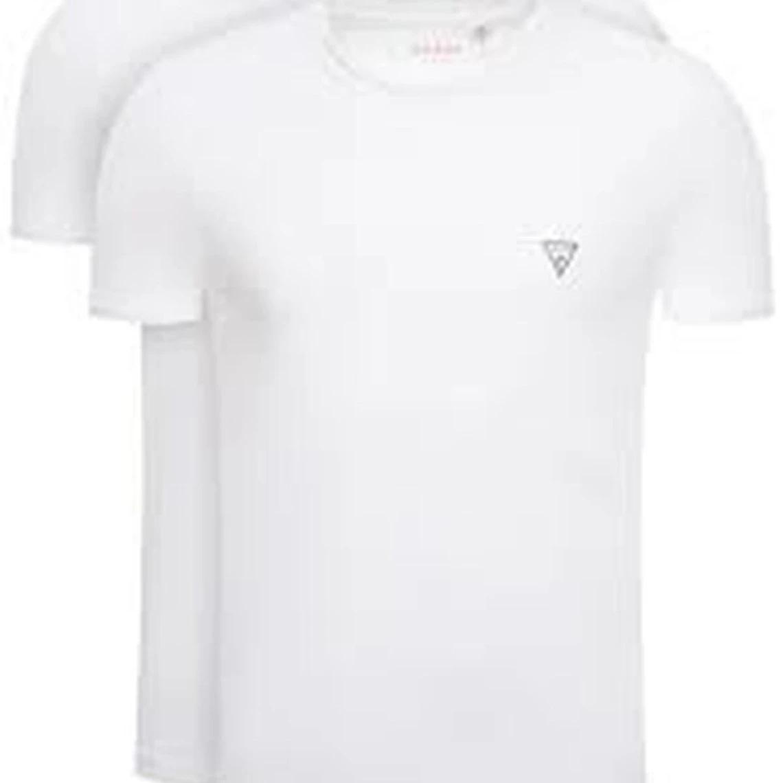 Tee Shirt Col Rond Pack De 2 Blanc 3 Tee Shirt Col Rond Pack De 2 Blanc