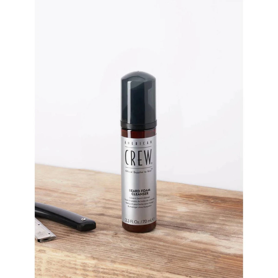 American Crew Crew Beard Foam Cleanser - Nettoyant Pour Barbe- 70ml 4 American Crew Crew Beard Foam Cleanser - Nettoyant Pour Barbe- 70ml – Image 2