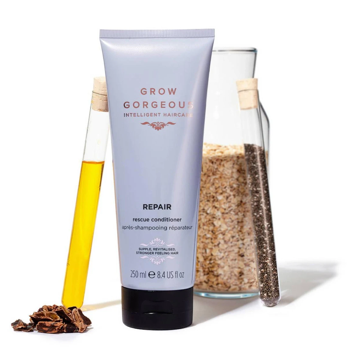 GROW GORGEOUS Après Shampoing Réparateur - Cheveux Cassants 250ml 7 GROW GORGEOUS Après Shampoing Réparateur - Cheveux Cassants 250ml – Image 5