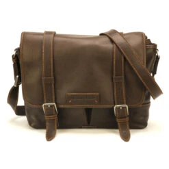 Besace Homme Cuir Châtaigne