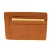 Porte-cartes Homme Cuir Cognac