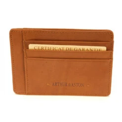 Porte-cartes Homme Cuir Cognac