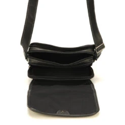 Porté Travers Homme Cuir Noir -MenCorner Boutique arthur et aston porte travers anoir 3216671 5 1140x1140