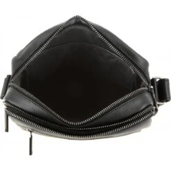 PORTE TRAVERS CUIR BUFFLE PLEINE FLEUR SEMI ANILINE DOUBLURE POLYESTER Noir -MenCorner Boutique arthur et aston porte travers cuir buffle pleine fleur semi aniline doublure polyester 835905 2415393 2415407 1200x1200