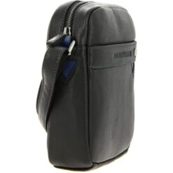 Porte Travers D/noir- Bleu - Taille S - Cuir Noir -MenCorner Boutique arthur et aston porte travers dnoir bleu 1177061 3742531 2 1200x1200