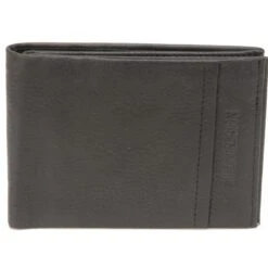 Portefeuille 3 Volets - Cuir De Vachette Noir