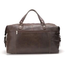 Sac De Voyage Cuir Destroy - Poche Extérieure Zippée Marron -MenCorner Boutique arthur et aston sac de voyage cuir destroy 62 1069 c chataigne 2 1200x1200