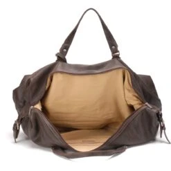 Sac De Voyage Cuir Destroy - Poche Extérieure Zippée Marron -MenCorner Boutique arthur et aston sac de voyage cuir destroy 62 1069 c chataigne 4 1200x1200