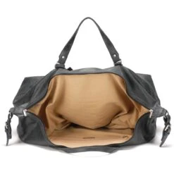 Sac De Voyage Cuir Destroy - Poche Extérieure Zippée Noir -MenCorner Boutique arthur et aston sac de voyage cuir destroy 62 1069 d noir 4 1200x1200