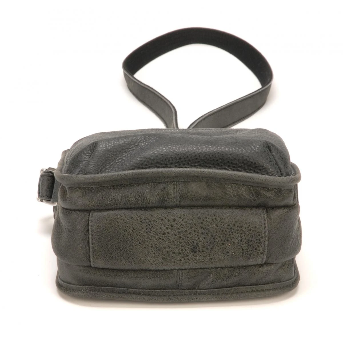 Sac Porte Travers Soufflets G/bleu - Arthur & Aston - Cuir De Vachette Noir 6 Sac Porte Travers Soufflets G/bleu - Arthur & Aston - Cuir De Vachette Noir – Image 4