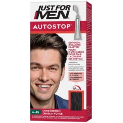 AUTOSTOP Châtain Foncé - Coloration Cheveux Homme
