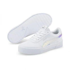 Puma Basket Mixte JR CARINA HOLO -MenCorner Boutique basket mixte jr carina holo 3348184 1140x1140
