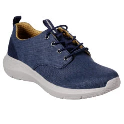 Skechers Baskets Basses Homme Bleu