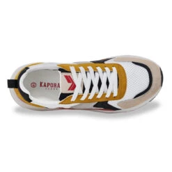KAPORAL Baskets Homme BOFALI Jaune Rouge -MenCorner Boutique baskets homme bofali 3432334 2 1140x1140