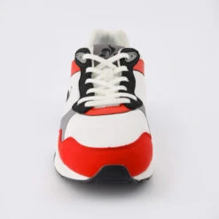 Le Coq Sportif Baskets Homme LCS R500 COLOR Blanc/rouge -MenCorner Boutique baskets homme lcs r500 color blancrouge 3427600 2 1140x1140