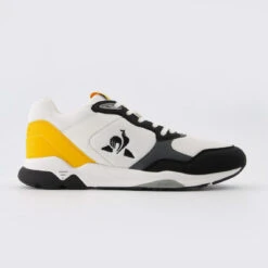 Le Coq Sportif Baskets Homme LCS R500 SPORT Optical White/citrus -MenCorner Boutique baskets homme lcs r500 sport optical whitecitrus 3427602 3 1140x1140