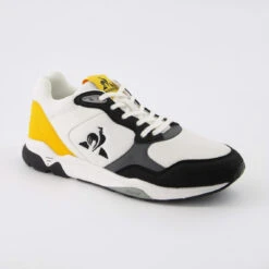 Le Coq Sportif Baskets Homme LCS R500 SPORT Optical White/citrus