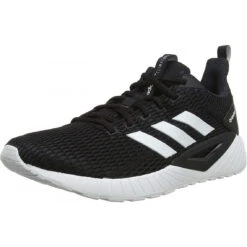 ADIDAS Baskets Noires Bandes Blanches