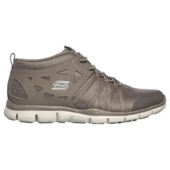 Skechers Baskets Homme Taupe -MenCorner Boutique baskets taupe 3178706 4 1140x1140