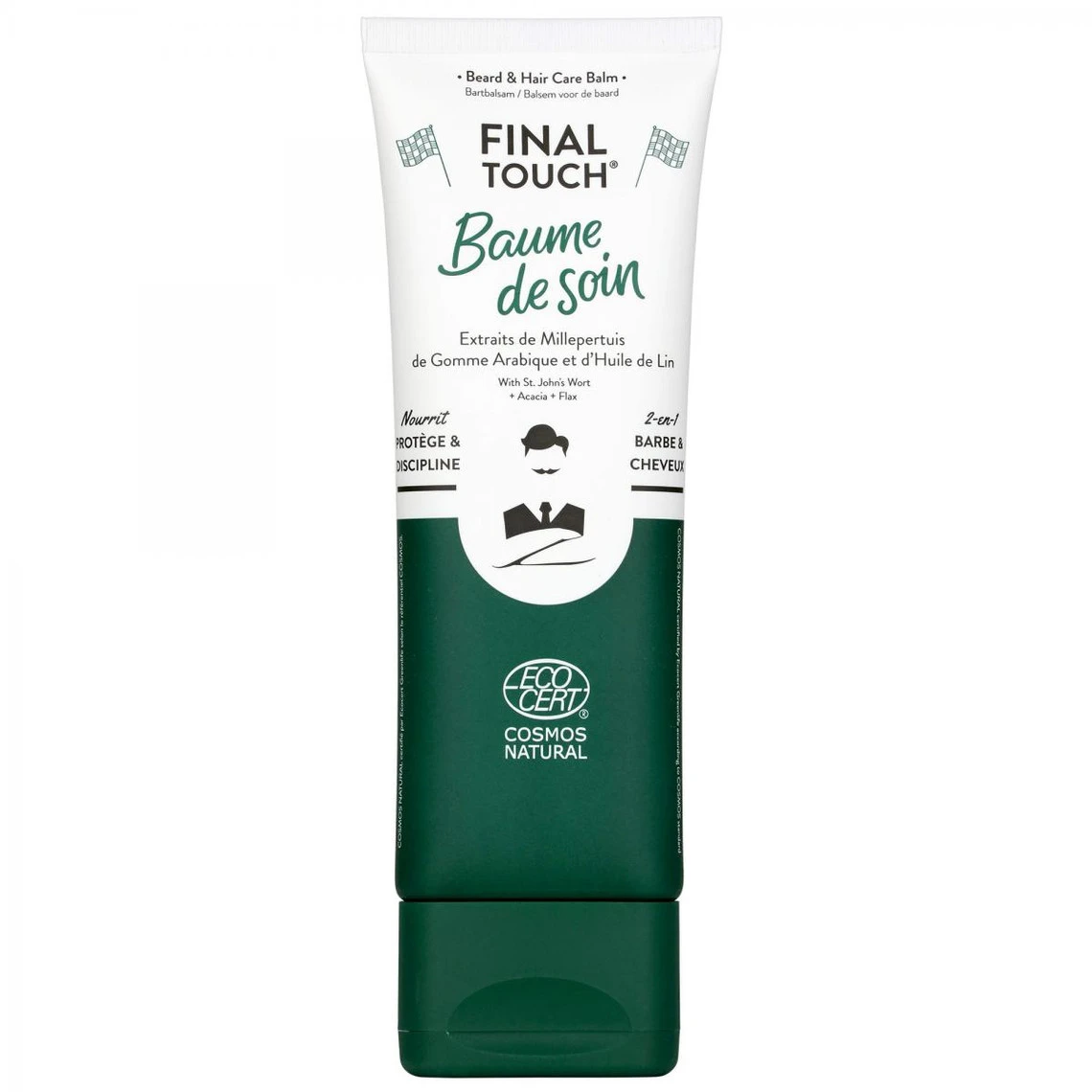 Baume à Barbe Et Cheveux Final Touch Certifié Ecocert Cosmos NAT 75 Ml 3 Baume à Barbe Et Cheveux Final Touch Certifié Ecocert Cosmos NAT 75 Ml