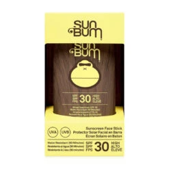 Sun Bum Stick Solaire Visage Résistant à L'Eau SPF 30 - Original -MenCorner Boutique baume stick solaire sun bum original spf 30 sunscreen face stick 3255945 2 1140x1140