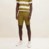 Tom Tailor Bermuda Homme En Coton Vert Olive -MenCorner Boutique bermuda homme 3356268 1140x1140