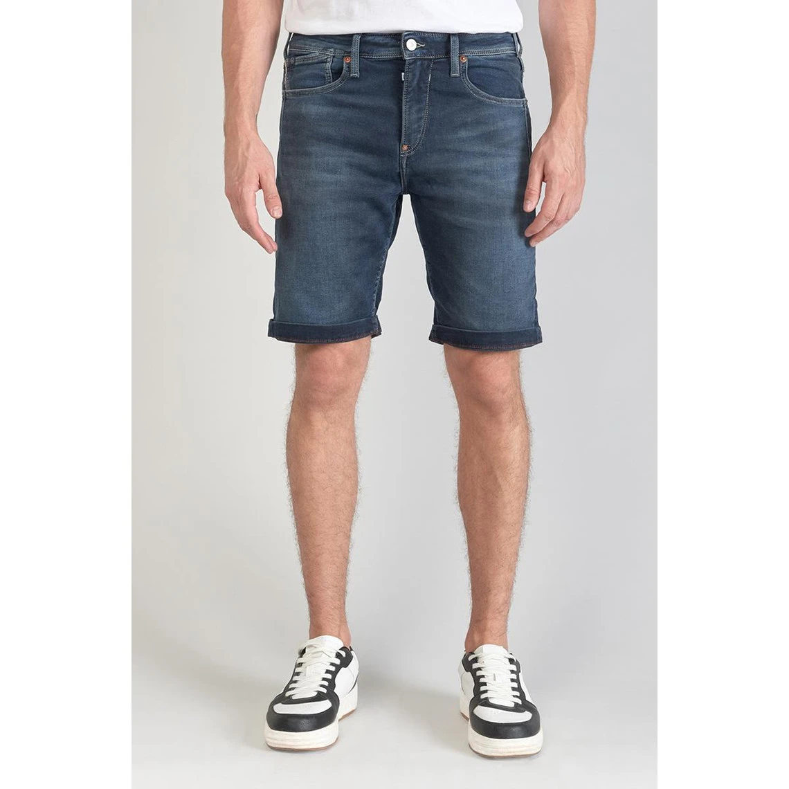 LE TEMPS DES CERISES Bermuda Jogg Ed Bleu Gris 4 LE TEMPS DES CERISES Bermuda Jogg Ed Bleu Gris – Image 2