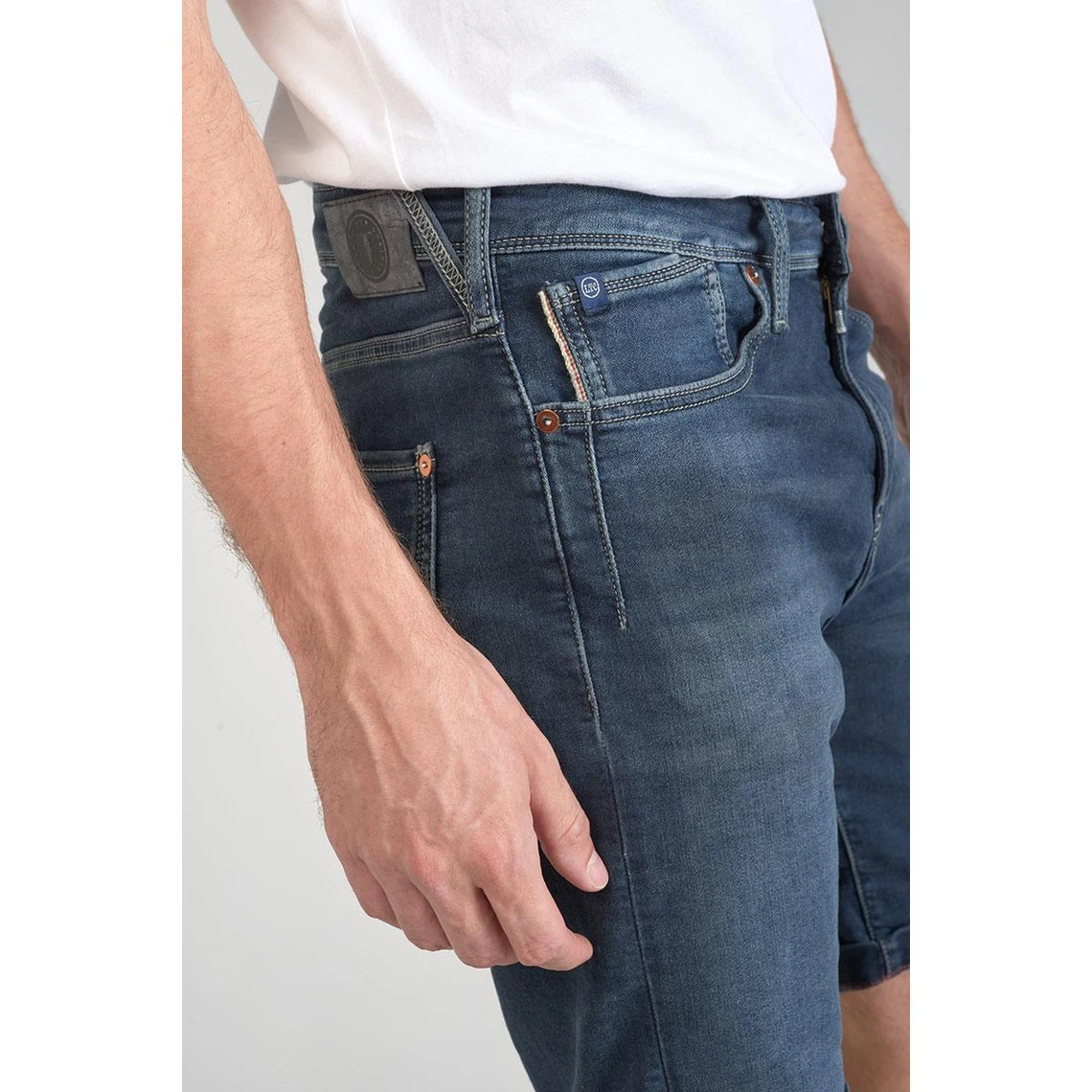 LE TEMPS DES CERISES Bermuda Jogg Ed Bleu Gris 7 LE TEMPS DES CERISES Bermuda Jogg Ed Bleu Gris – Image 5