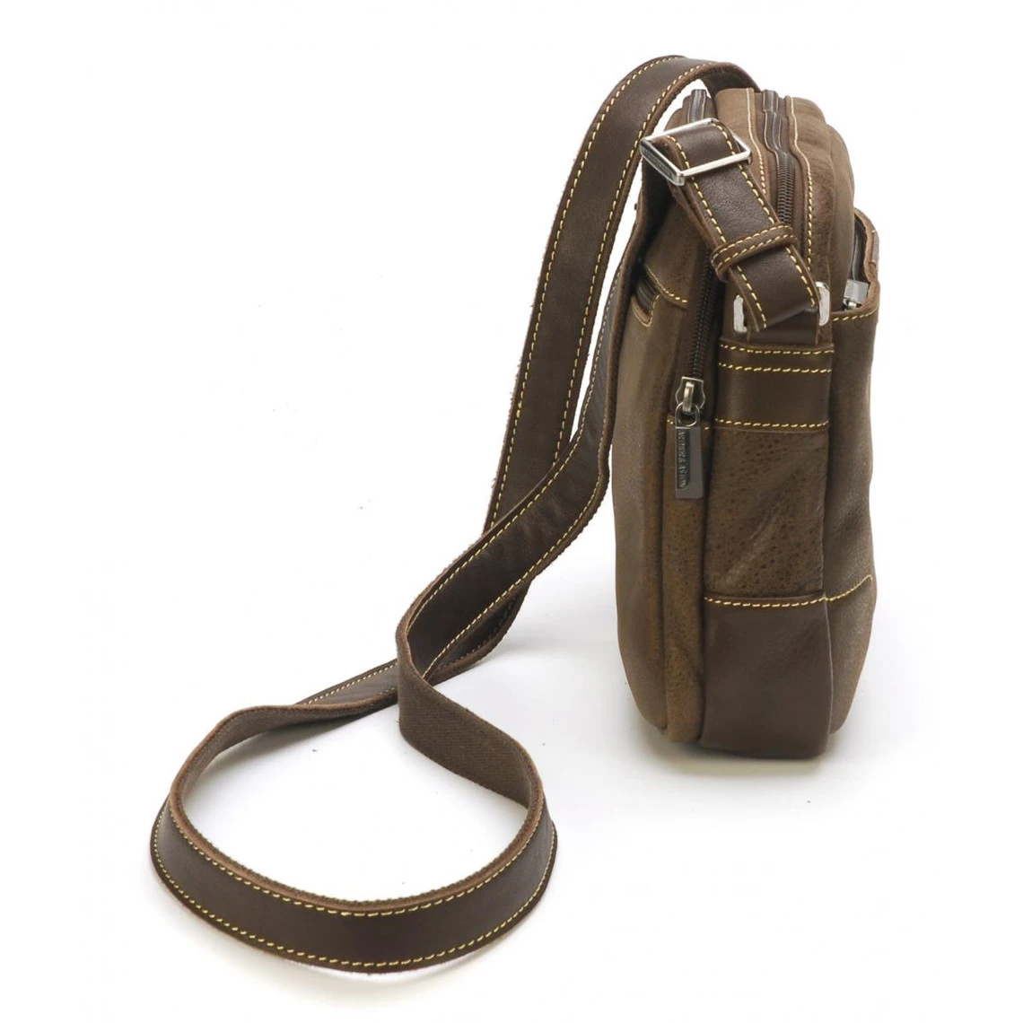 Besace Homme Arthur & Aston En Cuir Châtaigne Rectangle 4 Besace Homme Arthur & Aston En Cuir Châtaigne Rectangle – Image 2