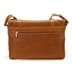 Besace à Rabat Homme Arthur & Aston En Cuir Cognac -MenCorner Boutique besace rabat en cuir vachette pleine fleur semi aniline cognac 3351162 3 1140x1140