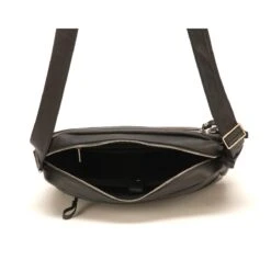 Sac Besace Arthur & Aston - Cuir Noir Noir -MenCorner Boutique besace 1275301 5 1200x1200