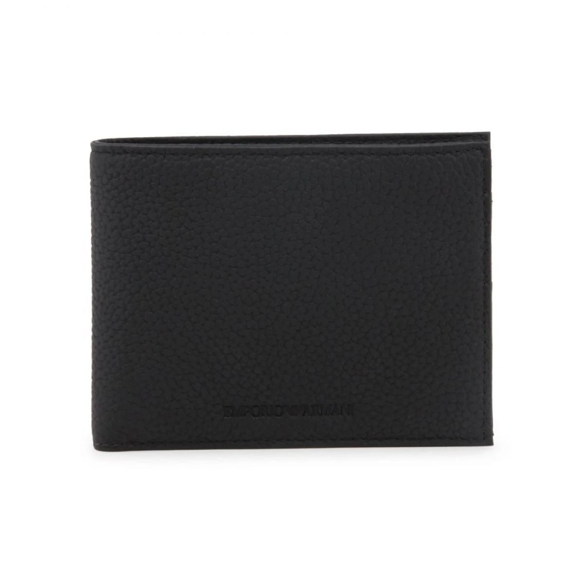 Portefeuille 2 Volets Logotypé Emporio Armani Noir 6 Portefeuille 2 Volets Logotypé Emporio Armani Noir – Image 4