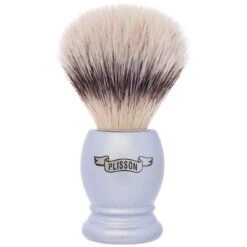 BLAIREAU GRIS ARCTIQUE - Véritable Poil De Blaireau Gris